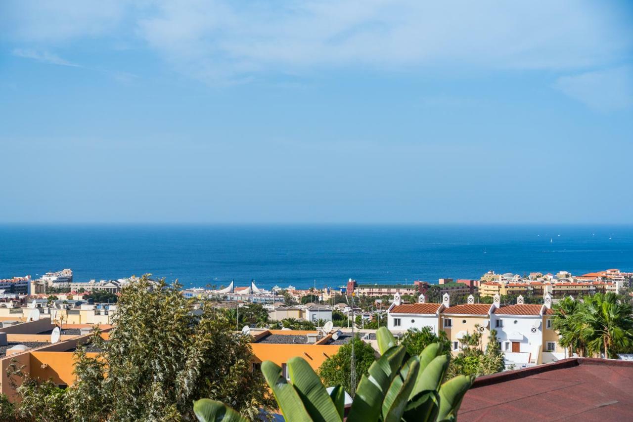 Luxury White Villa With Sea View, Heated Pool Costa Adeje (Tenerife) Exterior foto